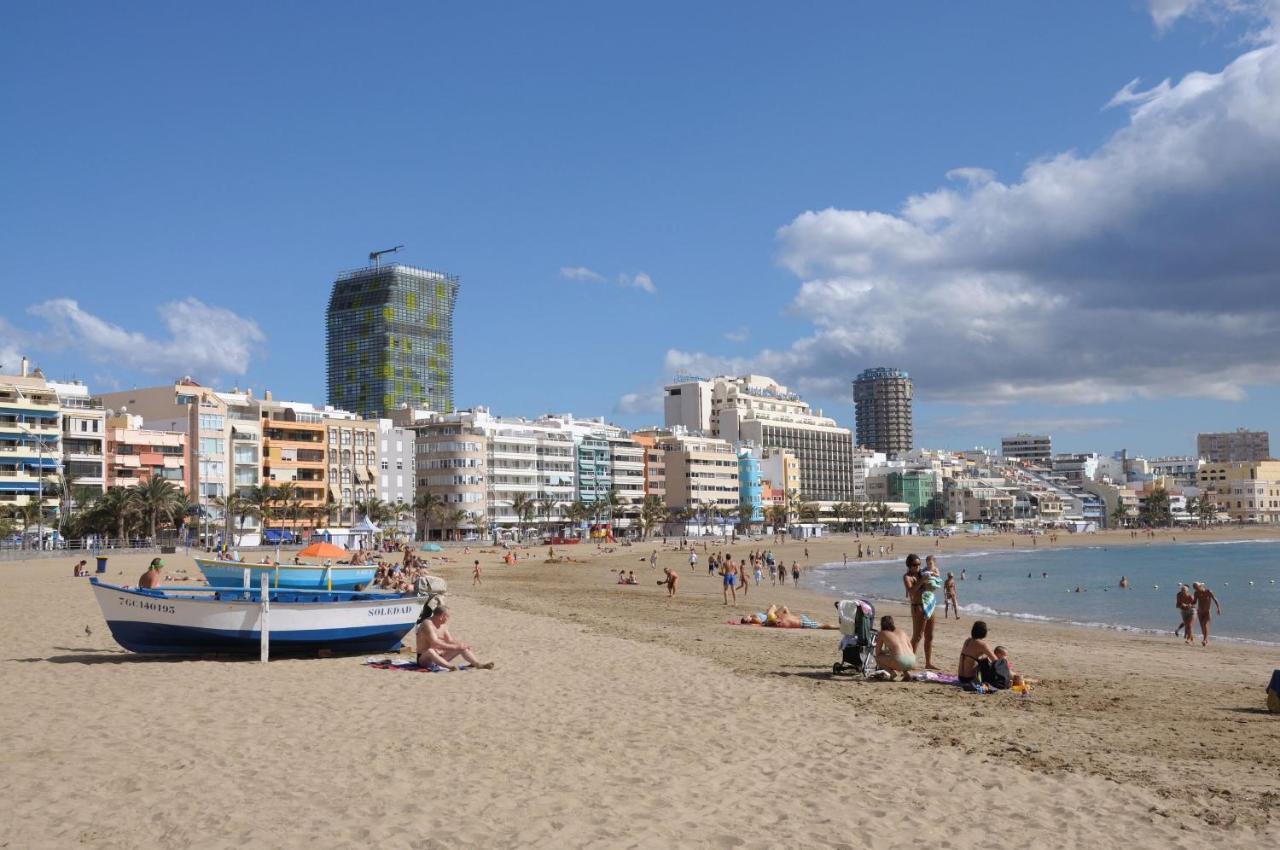 Vista Mar Playa De Las Canteras Las Palmas de Gran Canaria Exterior foto